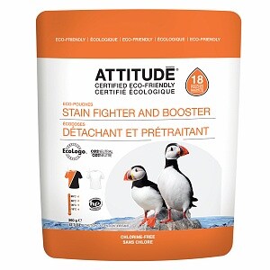 Attitude Stain Fighter & Booster EcoPouches, 18 Loads&nbsp;