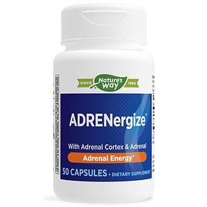 UPC 763948040858 product image for Enzymatic Therapy ADRENergize, Capsules, 50 ea | upcitemdb.com