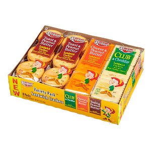 Keebler Sandwich Cracker Variety, 8 pk- 1.38 oz