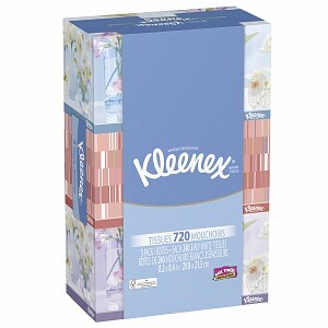 Kleenex Facial Tissues, 3 Pack, White
