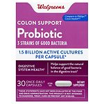 Walgreens Probiotic Colon Support Capsules
