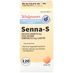 Walgreens Senna-S Natural Vegetable Laxative Tablets by 