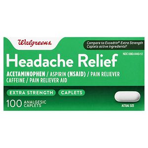 UPC 311917107349 product image for Walgreens Extra Strength Headache Relief Analgesic Caplets, 100 ea | upcitemdb.com