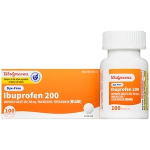 UPC 311917089324 product image for Walgreens Ibuprofen 200 mg Tablets Color Free & Dye Free, 100 ea | upcitemdb.com