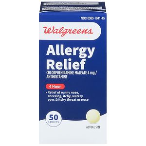 UPC 311917043845 product image for Walgreens Wal-Finate Allergy Relief Tablets, 50 ea | upcitemdb.com