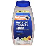 Walgreens Ultra Strength Antacid/Calcium Supplement Chewable Tablets, Assorted Fruit- 160 ea