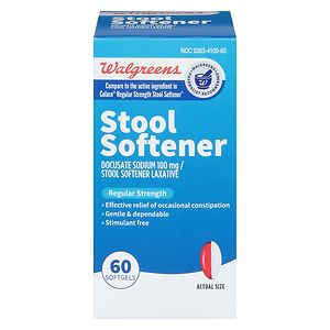 UPC 311917026008 product image for Walgreens Easy-Lax Stool Softener Laxative Softgels, 60 ea | upcitemdb.com