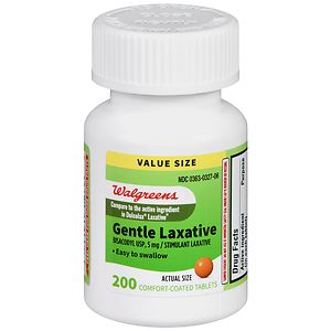 UPC 311917087993 product image for Walgreens Gentle Laxative Tablets, 200 ea | upcitemdb.com