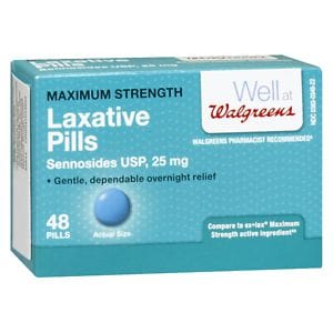 UPC 311917059532 product image for Walgreens Laxative Pills Maximum Strength, 48 ea | upcitemdb.com