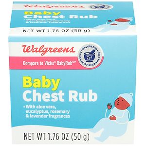UPC 311917098388 product image for Walgreens Baby Chest Rub Soothing Ointment, 1.76 oz | upcitemdb.com