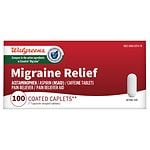 Walgreens Migraine Relief Coated Caplets