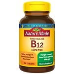 Nature Made Vitamin B-12 1000 mcg Timed Release Value Size, Tablets