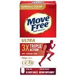 Schiff Move Free Ultra Triple Action with UCII, Coated Tablets- 30 ea