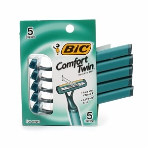 UPC 070330707733 product image for BIC Comfort Twin Sensitive for Men, Disposable Shaver, 5 ea | upcitemdb.com