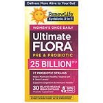 ReNew Life Ultimate Flora Women's Care Probiotic, 25 Billion, Veggie Capsules