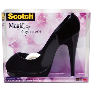 UPC 051141332765 product image for Scotch Black High Heel Magic Tape Dispenser, C30-SHOE-B, 1 ea | upcitemdb.com