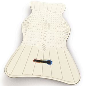 AquaSense Non-Slip Bathtub Mat with Built-In Temperature Indicator