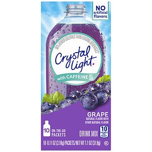 Crystal Light Grape Energy On The Go