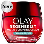Olay Regenerist Micro-Sculpting Face Cream Moisturizer, Fragrance-Free- 1.7 oz