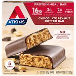 Atkins Advantage Meal Bars, 5, Chocolate Peanut Butter