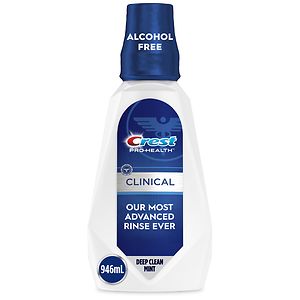 Crest Pro-Health Clinical Care Pro Clean Antigingivitis/Antiplaque Oral Rinse, Deep Clean Mint
