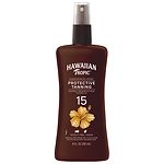 Hawaiian Tropic Protective Dry Oil Sunscreen, Spray Pump, SPF 15