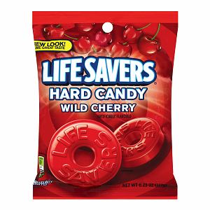 GTIN 019000085085 product image for LifeSavers Candy, Individually Wrapped, Wild Cherry, 6.25 oz | upcitemdb.com