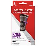 Mueller Sport Care 4-Way Stretch Knee Support, Small/Medium- 1 ea
