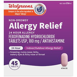 UPC 311917127606 product image for Walgreens Wal-Fex 180mg, Tablets, 45 ea | upcitemdb.com