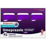 Walgreens Omeprazole Acid Reducer, 20mg Tablets- 42 ea