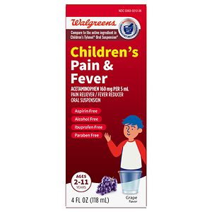 UPC 311917113715 product image for Walgreens Children's Pain Relieve Suspension Liquid, Grape, 4 fl oz | upcitemdb.com