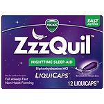 ZzzQuil Nighttime Sleep-Aid LiquiCaps