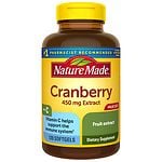 Nature Made Super Strength Cranberry 450mg Extract, Softgels- 120 ea