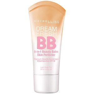 Maybelline Dream Fresh BB 8-in-1 Beauty Balm Skin Perfector SPF 30, Light