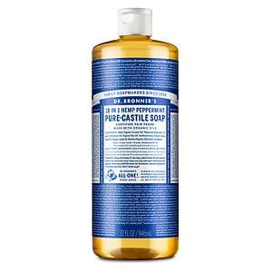 dr bronner peppermint soap spray