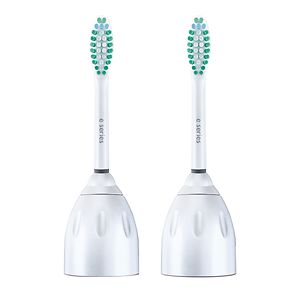 Philips Sonicare e-Series Standard Brushheads, HX7022/66, 2 ea