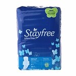 Stayfree Ultra Thin Pads with Wings, Regular, 36 ea