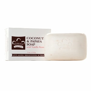 Nubian Heritage Coconut & Papaya Soap, with Vanilla Beans