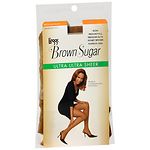 L'eggs Brown Sugar Regular Panty Sandalfoot Ultra Ultra Sheer Pantyhose Medium/Tall