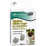 Medline Walker Glide Caps For 1 Inch Walkers