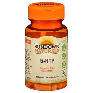 Sundown Naturals 5-HTP Dietary Supplement Capsules, 30 Each