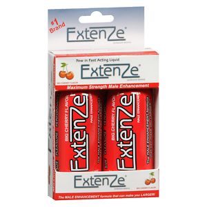 UPC 897343001258 product image for Extenze Original Formula Male Enhancement, Liquid, Cherry, 2 ea | upcitemdb.com