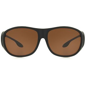 Solar Shield Fits Over Beyond Blue Plastic Sunglasses Size L