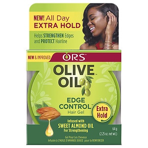 Organic Root Stimulator Olive Oil Edge Control Hair Gel, 2.25 Ounces