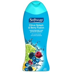 Softsoap, Softsoap shower gel, Softsoap body wash, Softsoap Citrus Splash & Berry Fusion Moisturizing Body Wash, body wash, shower gel, shower