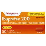 Walgreens Ibuprofen 200 Caplets- 50 Each