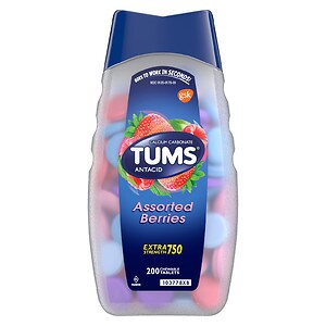 Tums Extra Strength, Assorted Berries, 200 Each