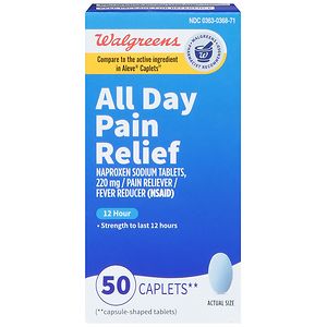 UPC 311917088969 product image for Walgreens All Day Pain Relief Caplets, 50 Each | upcitemdb.com