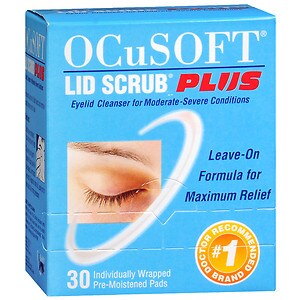 Hypoallergenic Makeup Brands on Ocusoft Lid Scrub Plus  Individually Wrapped Pre Moistened Pads