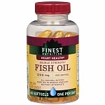 Finest Nutrition Fish Oil 1200 mg Dietary Supplement Softgels, 44